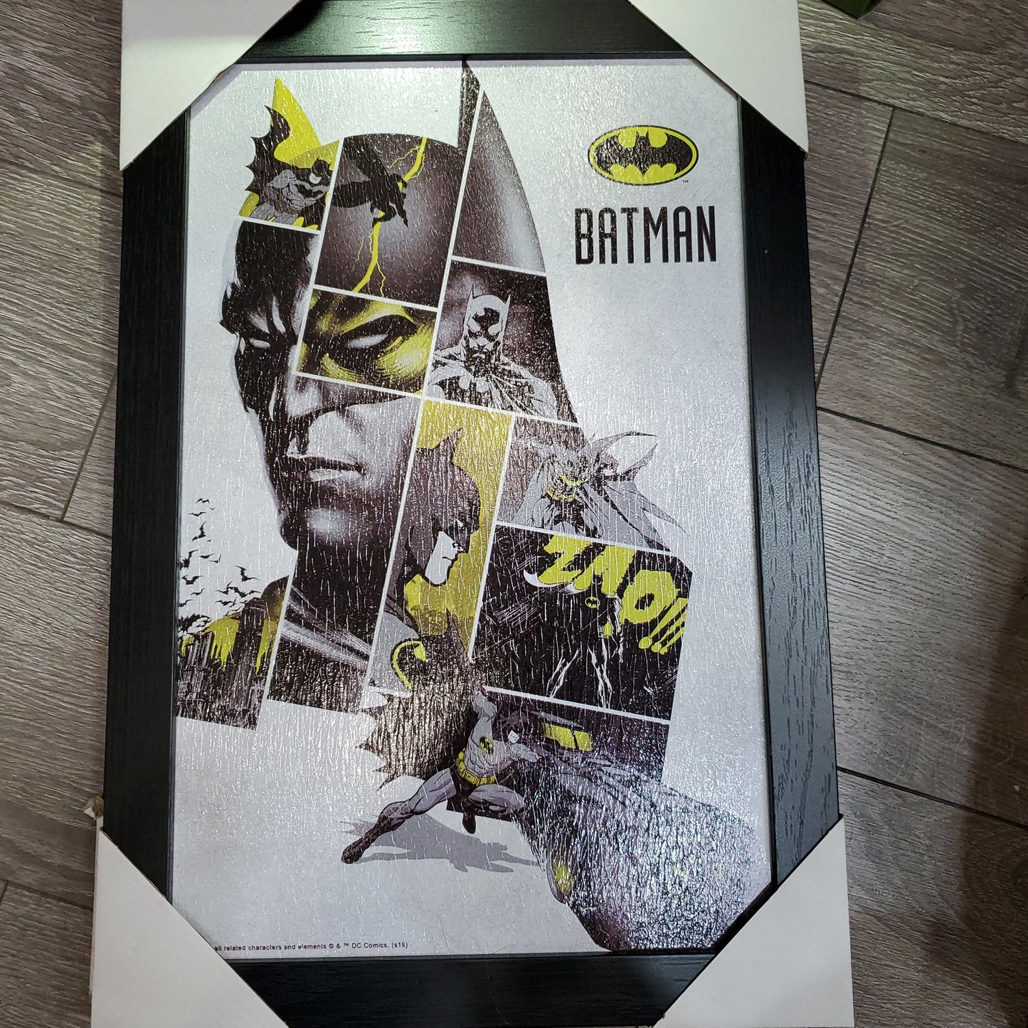 Abstract Batman Wall Art - Nile Palace Treasures batman-framed-artwork,