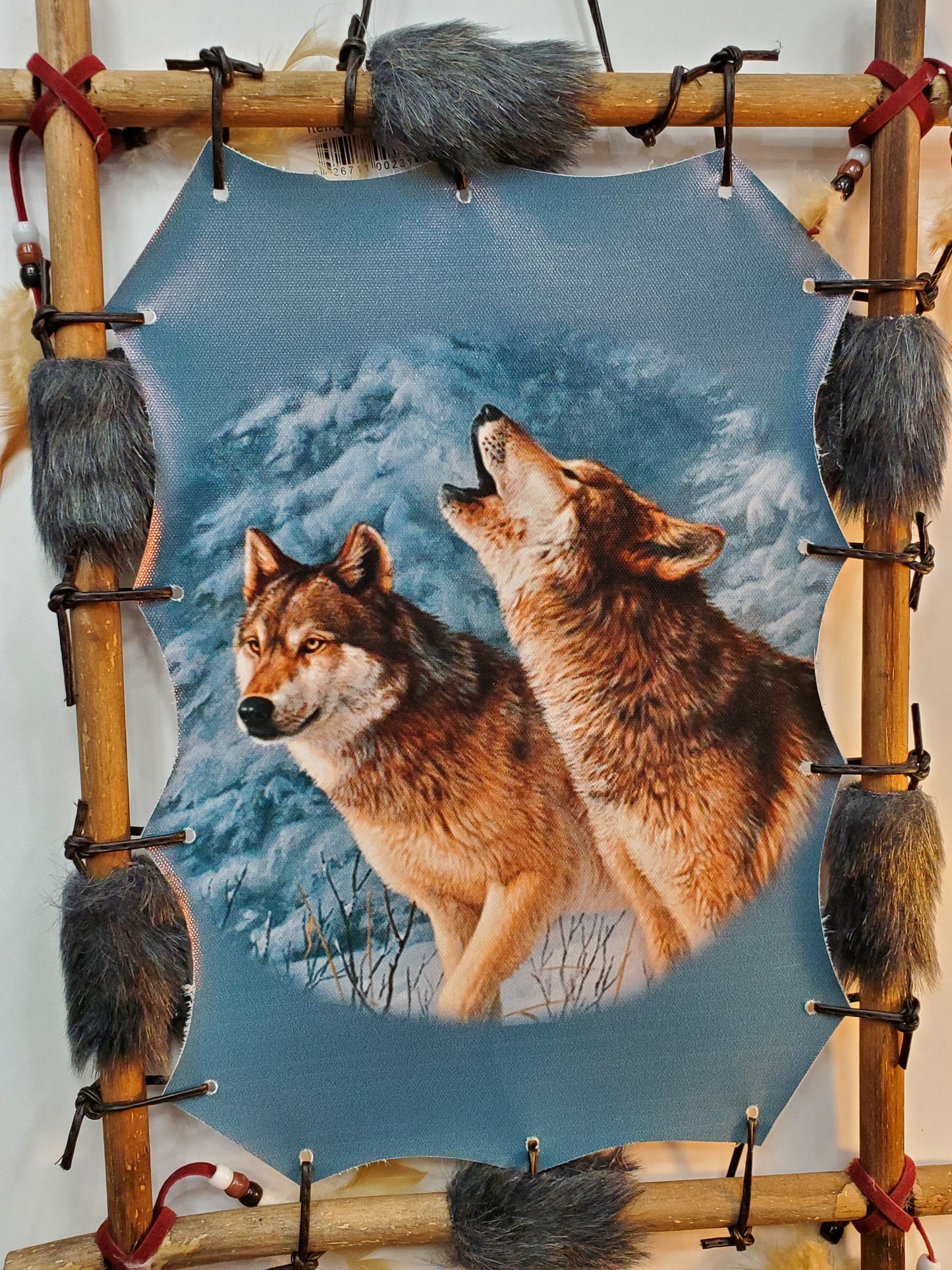 Dream catcher howling wolves - Nile Palace Treasures dream-catcher-howling-wolves,