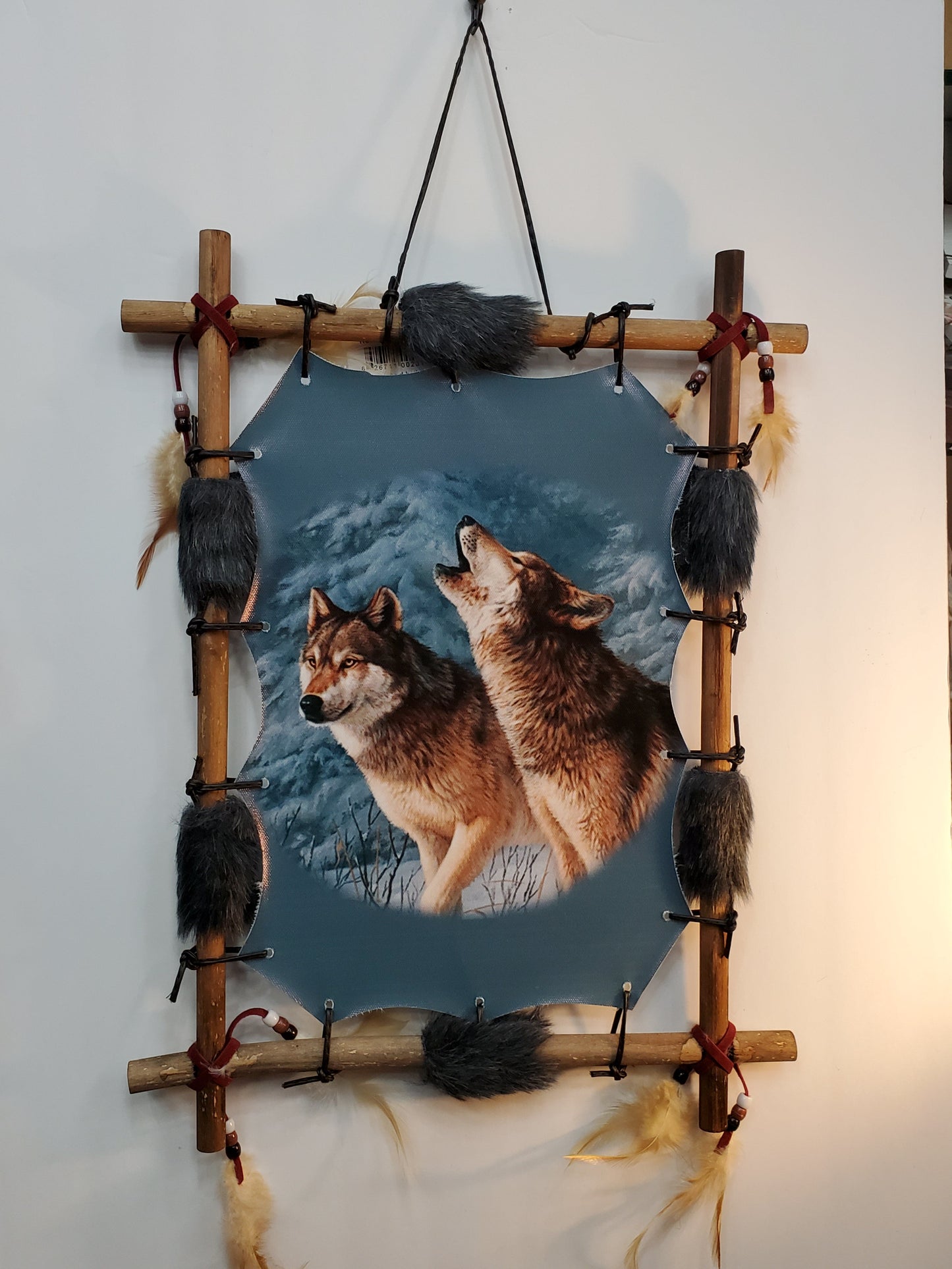 Dream catcher howling wolves - Nile Palace Treasures dream-catcher-howling-wolves,