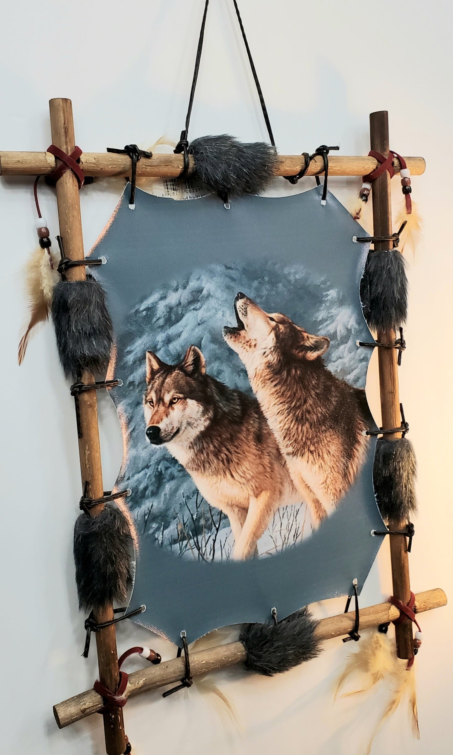 Dream catcher howling wolves - Nile Palace Treasures dream-catcher-howling-wolves,