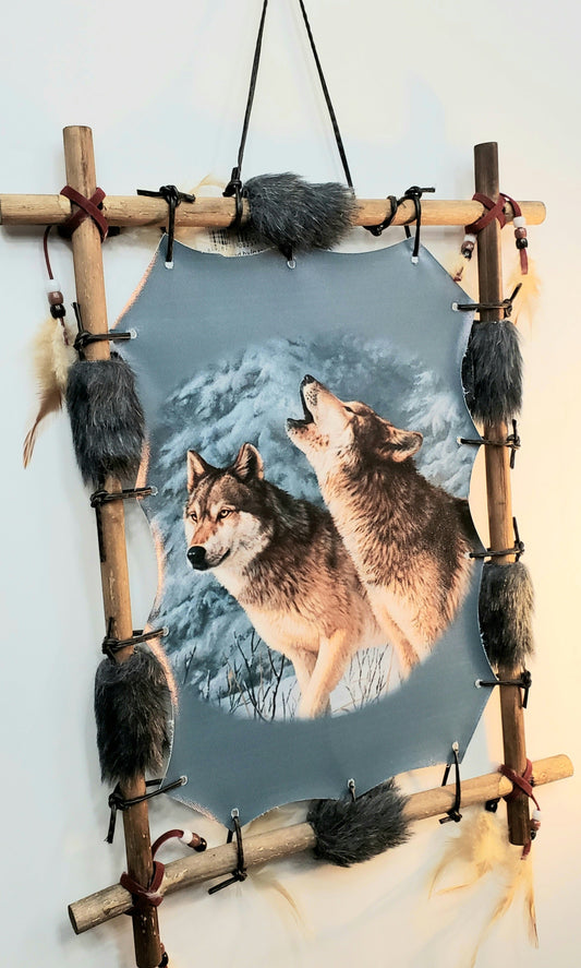 Dream catcher howling wolves - Nile Palace Treasures dream-catcher-howling-wolves, 