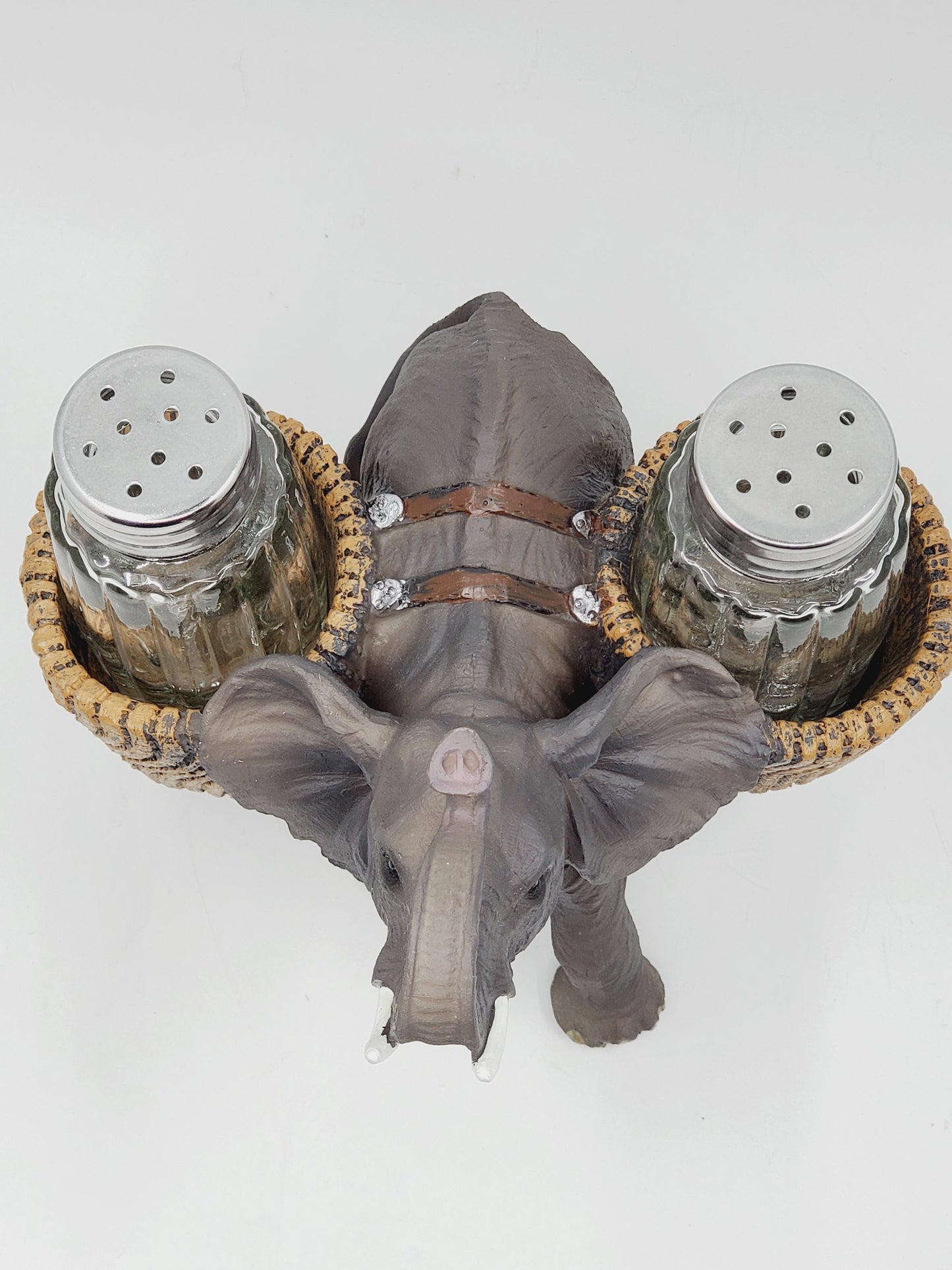 Safari Elephant Salt and Pepper Shaker - Nile Palace Treasures safari-elephant-salt-and-pepper-shaker,