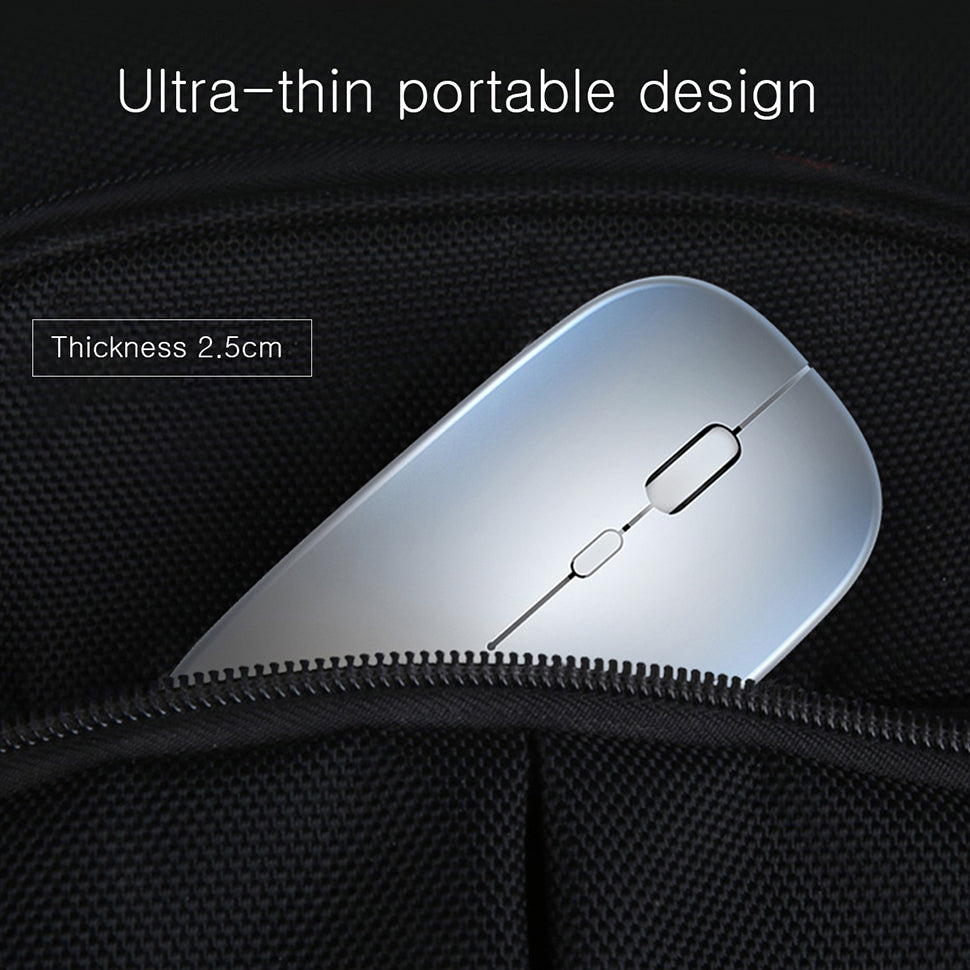 New Ultra-Thin Mini A2 Wireless Mouse - Nile Palace Treasures new-ultra-thin-mini-a2-wireless-mouse-silent-mute-rechargeable-led-colorful-lights-computer-mouse,