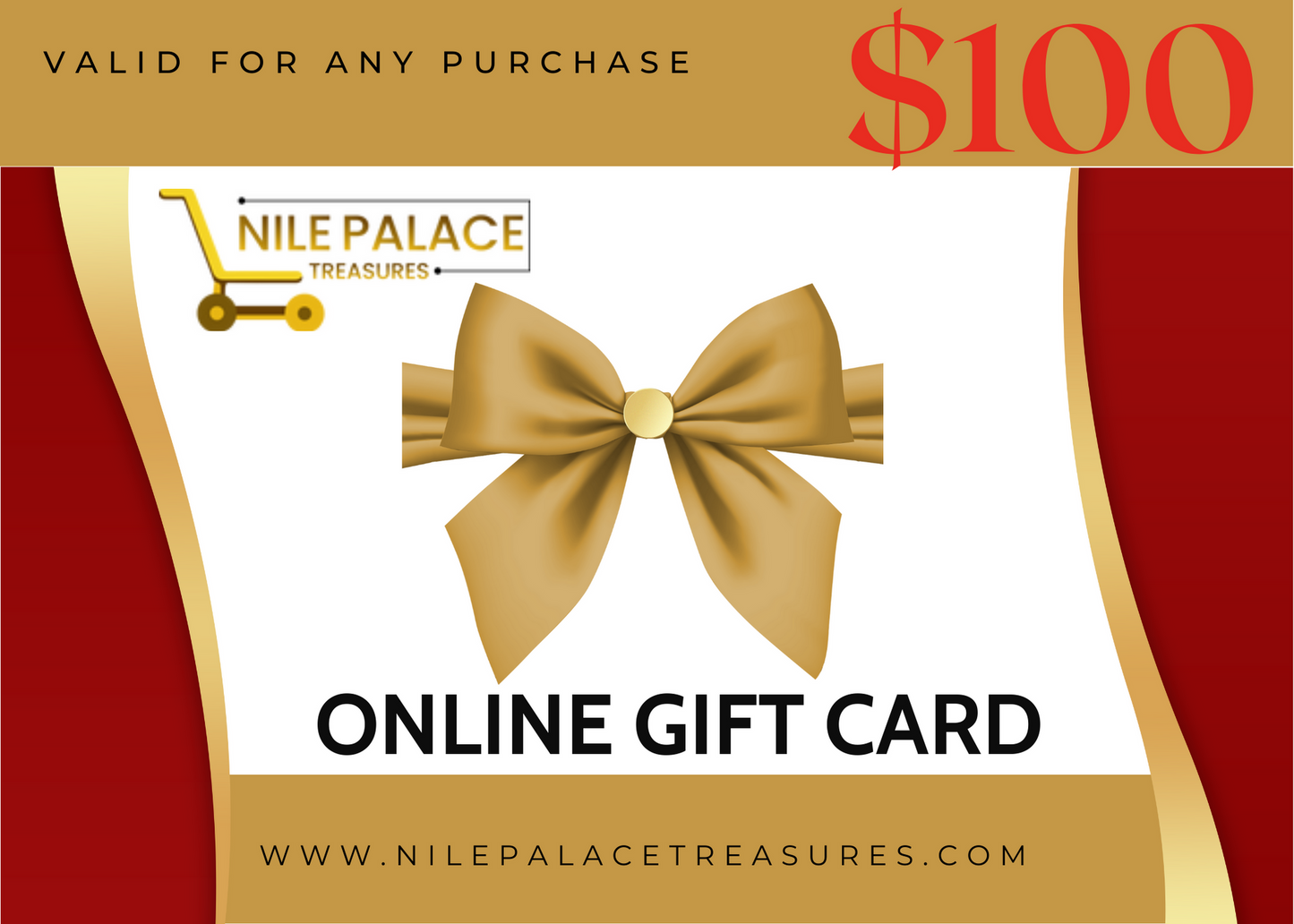 Nile Palace Treasures Gift Card - Nile Palace Treasures nile-palace-gift-card, Gift Cards