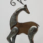 Wood and Metal Reindeer Stand - Nile Palace Treasures wood-and-metal-reindeer-stand, 