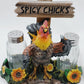 Spicy Chicks Salt & Pepper Shaker - Nile Palace Treasures spicy-chicks-salt-pepper-shaker, 