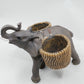 Safari Elephant Salt and Pepper Shaker - Nile Palace Treasures safari-elephant-salt-and-pepper-shaker, 