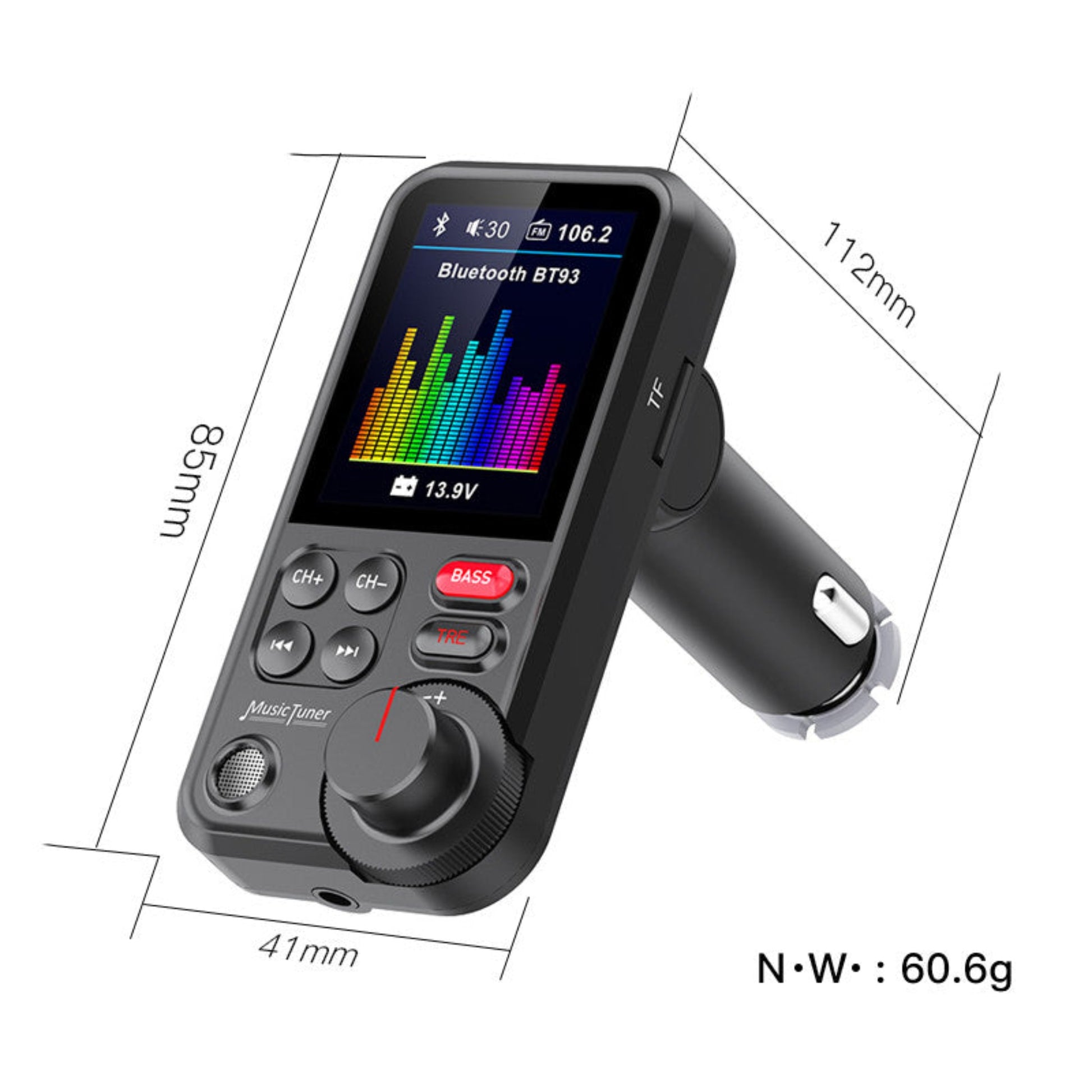 All-in-one FM Transmitter, Bluetooth and Car Charger - Nile Palace Treasures all-in-one-fm-transmitter-bluetooth-and-car-charger, 